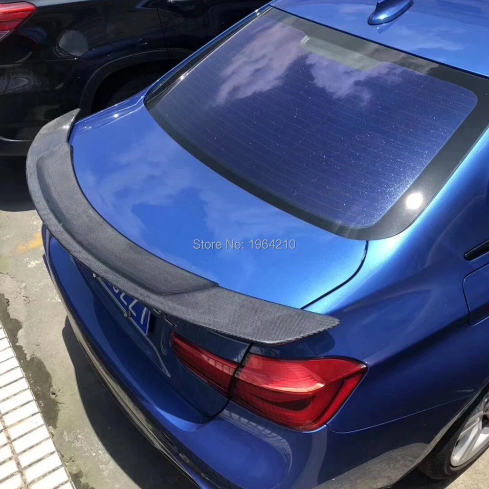 Для BMW F30 330i 335i 2013 2018 RT стиль спойлер для автомобиля Стайлинг карбоновое волокно