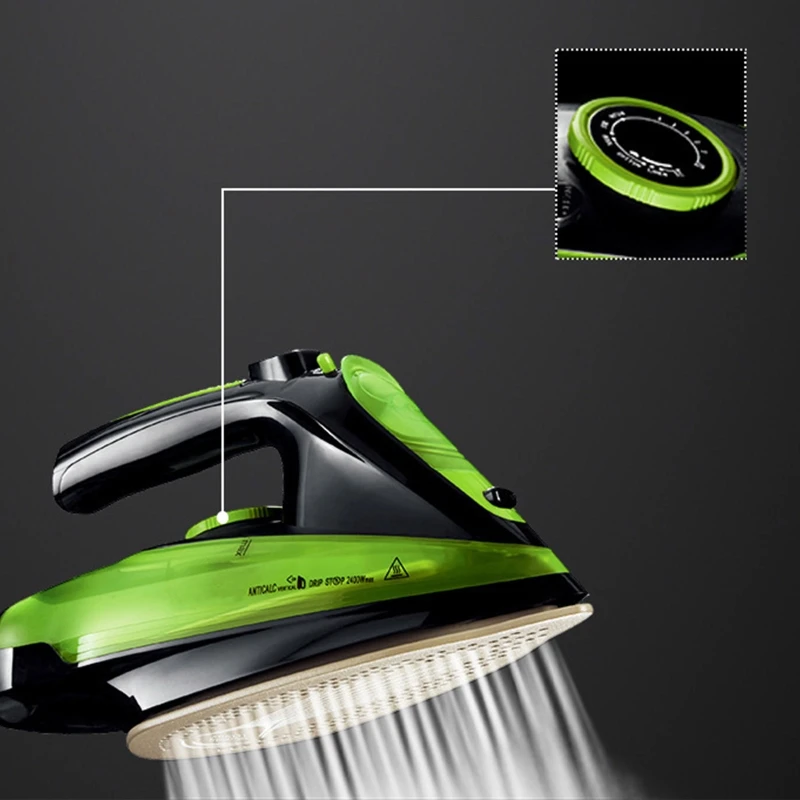 

Portable Household Hand-Held Electric Steam Iron with Soleplate Cordless Steamer