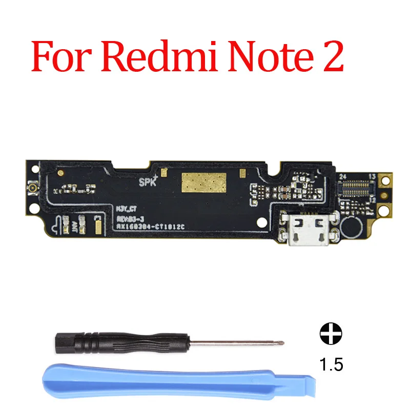 For Redmi Note 2 1 шт зарядное устройство черз порт USB разъем зарядный порт док-станция гибкий кабель для Xiaomi Redmi 3 3S 4A 4X 5A Примечание 4X Global 2 4 Note 3 Pro 5A - Цвет: For Redmi Note 2