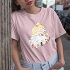 Футболка женская универсальная с принтом Алиса