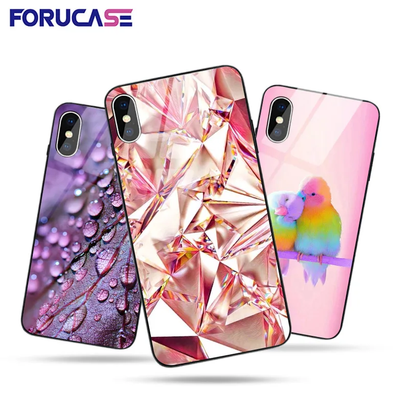 Чехол для iPhone 11 Pro 5 5S SE Жесткий из ТПУ 7 8 Plus XR XS MAX X 6S 6 plus задняя крышка