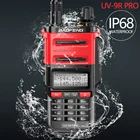 Мощная Водонепроницаемая рация, трансивер Red BaoFeng UV-9R Pro IP68, радиоприемник дальнего действия 50 км, Модернизированная рация UV9R plus Hunt City