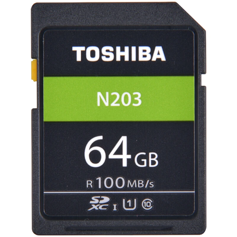 TOSHIBA высокоскоростная SD-карта памяти 32 ГБ 64 128 | Компьютеры и офис