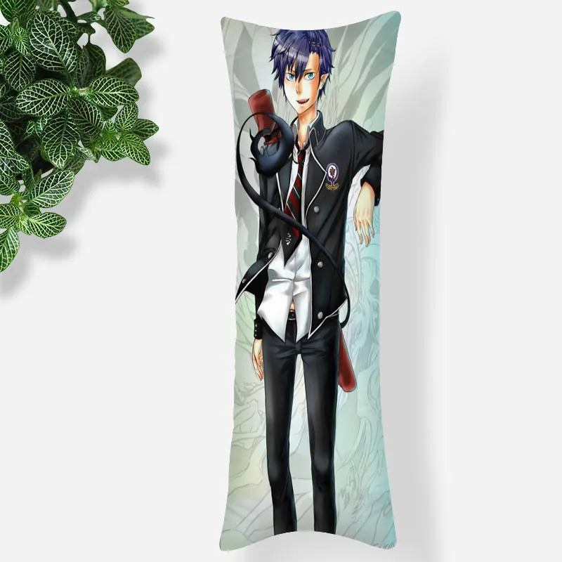 Home Decor Blue Exorcist Anime Body Pillow Case Double-Sided Print Silk Smooth Soft Fabric Cover For Boys Girls Gift 0531 | Дом и сад