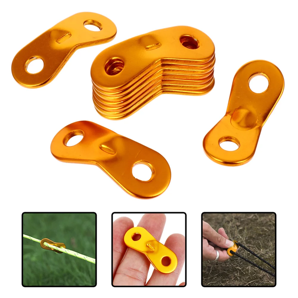 

40Pcs Wind Rope Buckles Tent Rope Fastener Tent Cord Tensioner Camping Supplies
