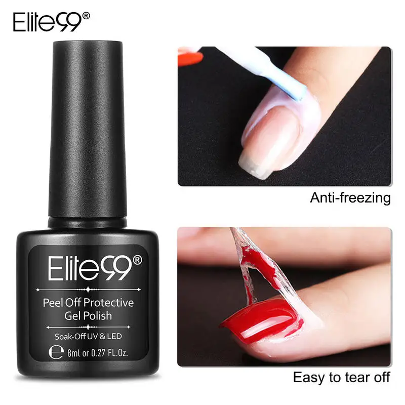 Elite99 4 шт./лот Набор ногтей для маникюра основа верхнее покрытие Гель-лак