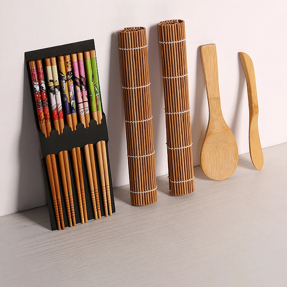 DIY набор для приготовления суши форма риса Кухня устройство изготовления