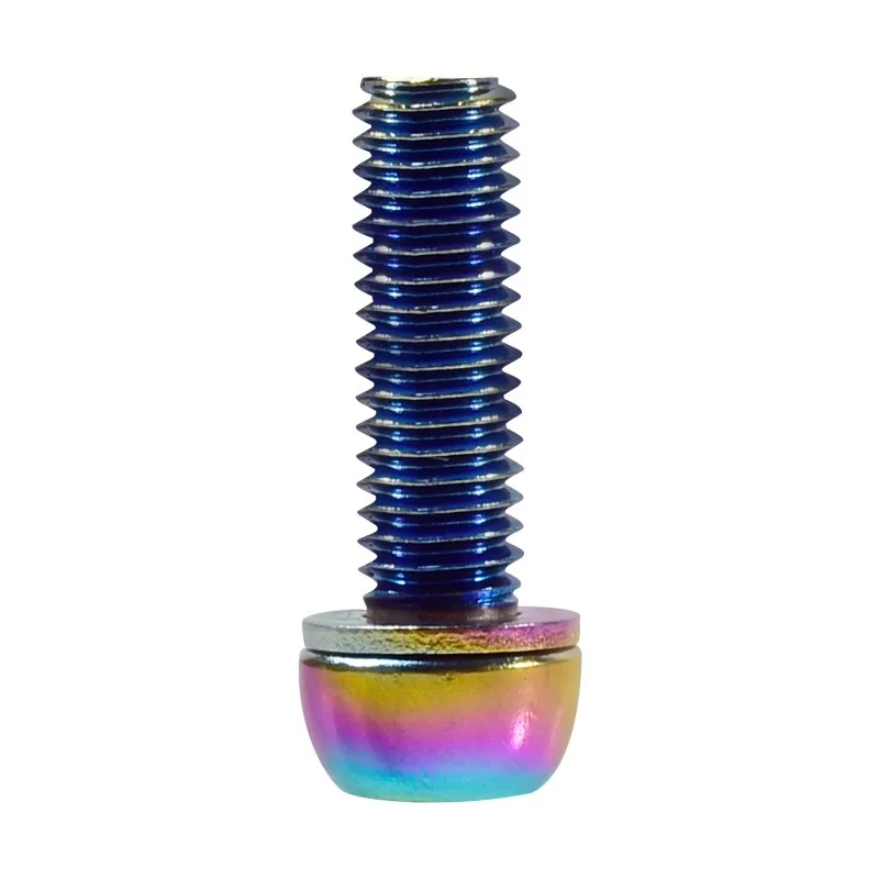 1 шт. велосипедные красочные винты для велосипеда тормозные трубки зажим