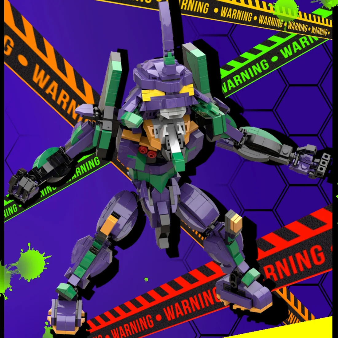 

New 1245+Pcs MOC Mecha Building Blocks Small Particles Mecha Model Assembly Mecha Bricks Toy With Platform And Weapon