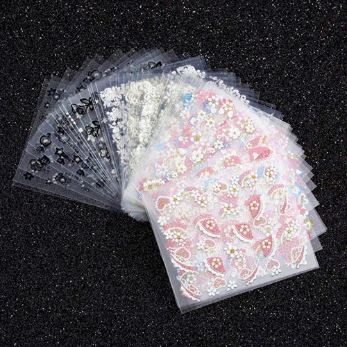 50 листов 3D наклейки для дизайна ногтей | Красота и здоровье