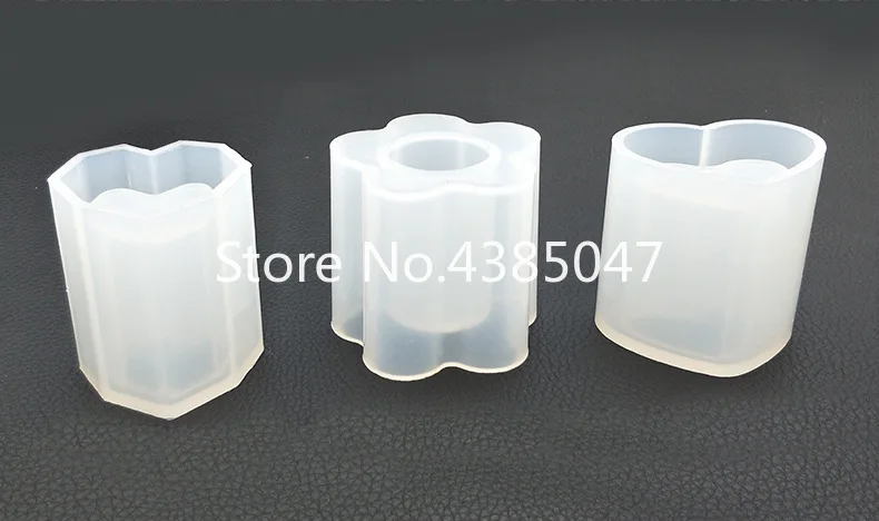 Геометрический держатель для ручек цветок сердце сделай сам УФ-смола форма