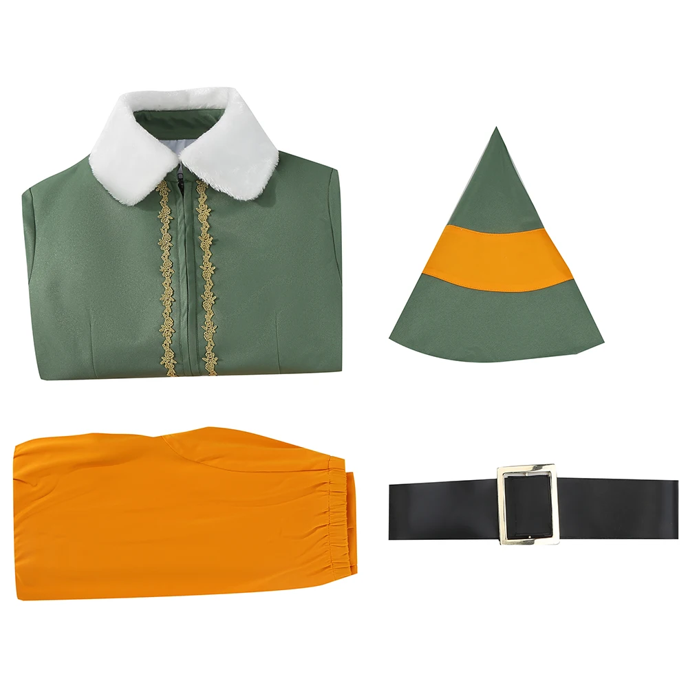 Рождественское платье эльф Тренч костюм для Хэллоуина косплей Рождественский