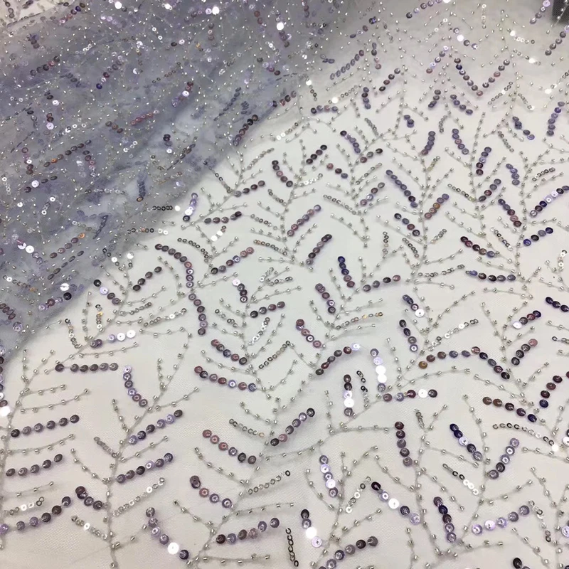 Африканская вуаль кружевная ткань светильник лые цветные бусины и блестки