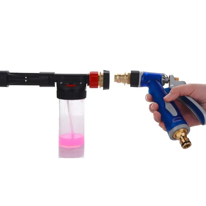 

Multifunctional Car Wash Washing Spray Snow Foam Water Gun Lance Uses Hose Pipe
