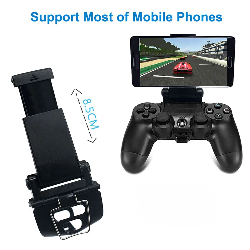 

Mobile Phone Holder For PS4 Controller Mount Handshake For Playstation 4 Gamepad Samsung S9 S8 Smartphone ac