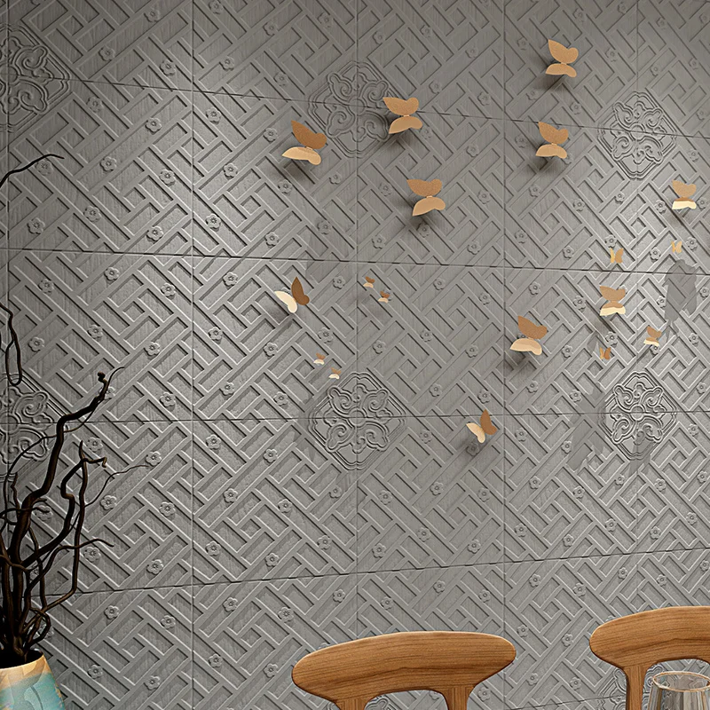 

3D Stereo Wall Stickers Background Wall Wallpaper Stickers Self-adhesive Wallpaper Anti-collision Bedroom Living Room Decoration