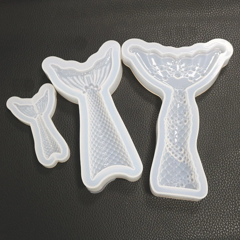 1 шт. силиконовая форма эпоксидной формы рыбий хвост | Украшения и аксессуары