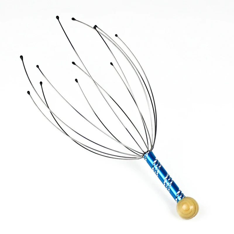 

Creative Octopus Head Scalp Massager Neck Equipment Stress Relieve Relax Massage Claw Massager Pain Relief Body Massager Tools