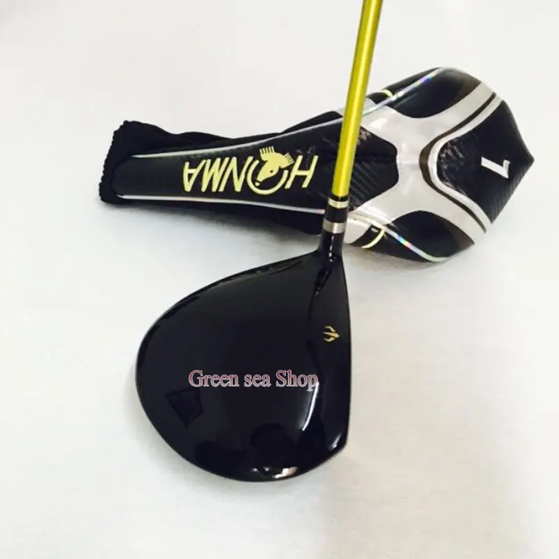 Новые мужские клюшки для гольфа водительские Honma S-06 3 Star Golf driver 9,5 или 10,5 Лофт графитовый Вал R S SR flex driver clubs