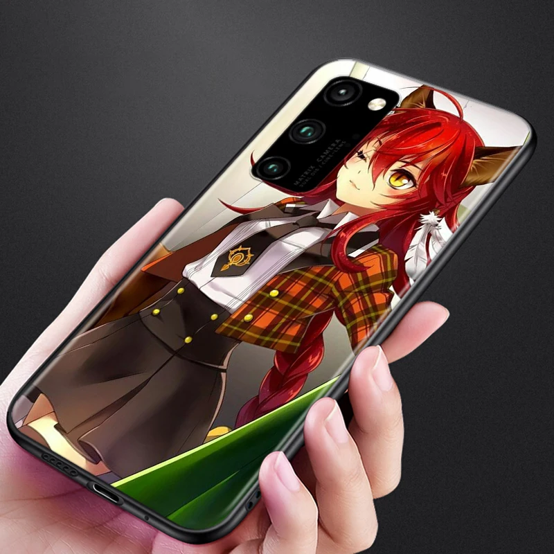 

Anime Nine Tailed Fox Silicone Cover For Huawei Honor 8S 8C 8X 8A 8 7S 7A 7C 7 Pro Prime RU MAX 2020 2019 Black Phone Case