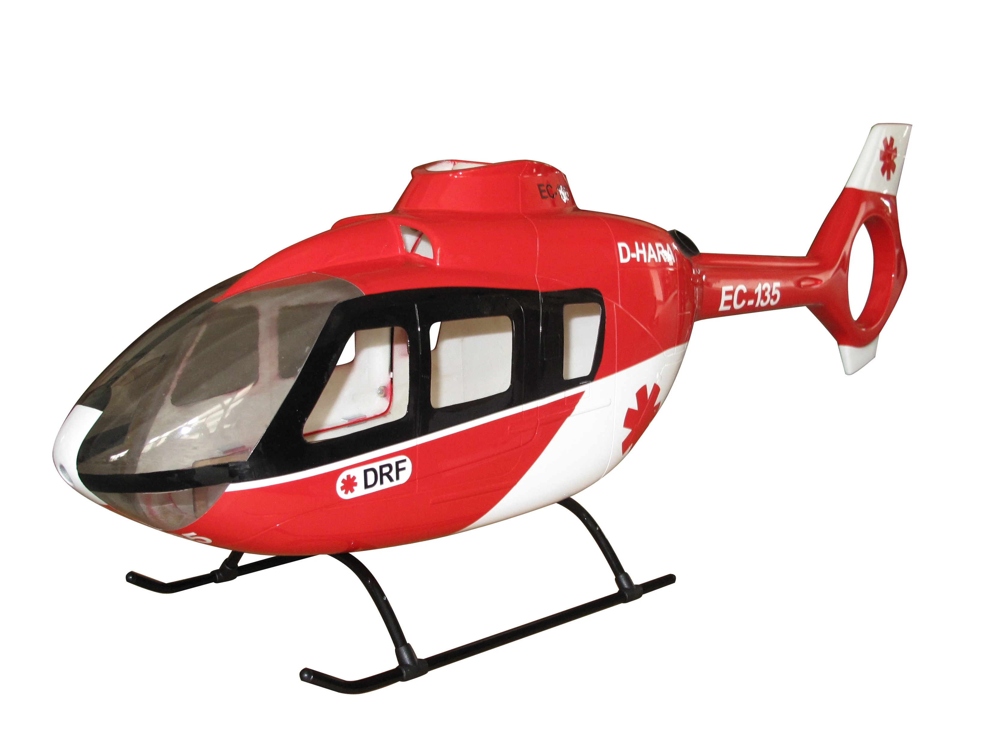 450 EC135 EC-135 Fiberglass Scale Fiber glass Fuselage for 325mm rotor blade helicopter | Игрушки и хобби