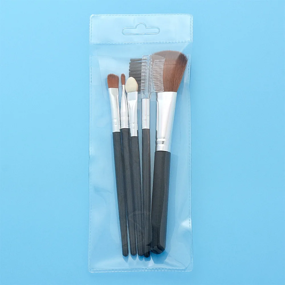 5pcs Makeup Brush Set Beginner Beauty Tools Soft Non-Knotting Face Blush Eye Shadow Lip | Красота и здоровье