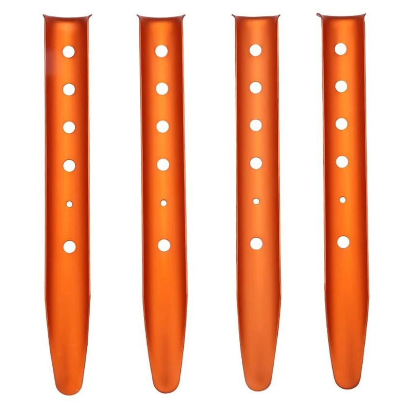 Алюминиевая палатка 4 шт. колышки для палатки на снегу и песке тент кемпинга