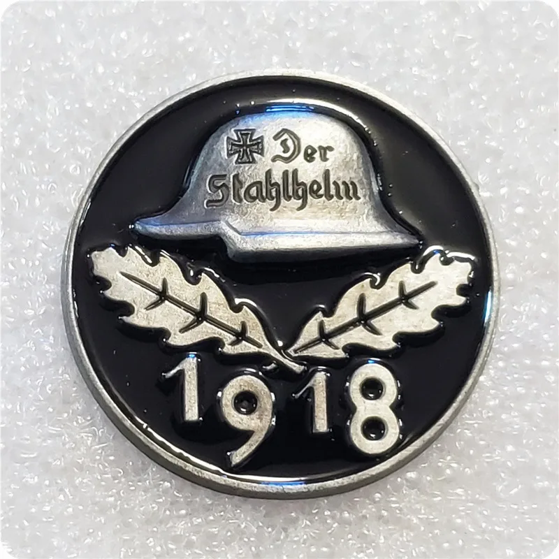 1918 немецкий значок на шлем|Безвалютные монеты| |