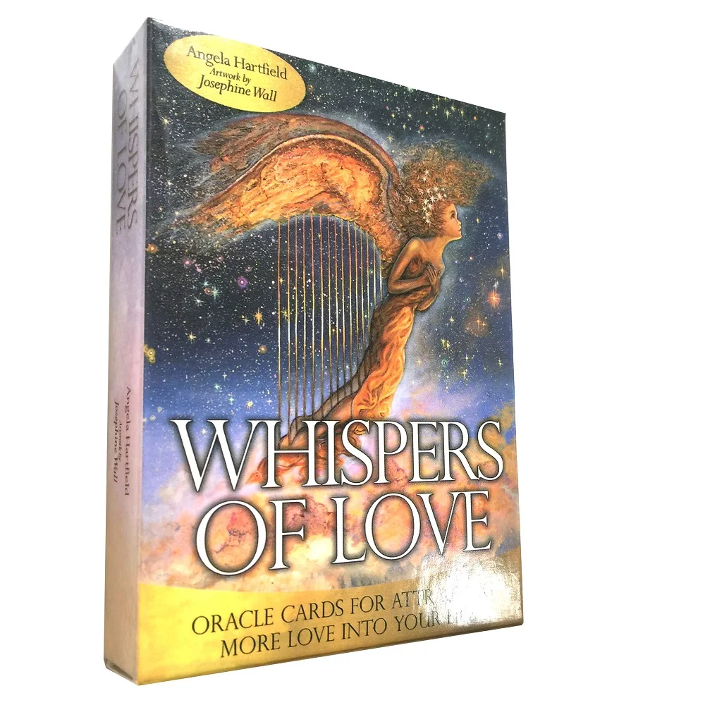 

Wispers of Love Oracle Cards, Life Purpose,Shadows And Light with Guidebook Board Deck Games Playing Cards For Party Game