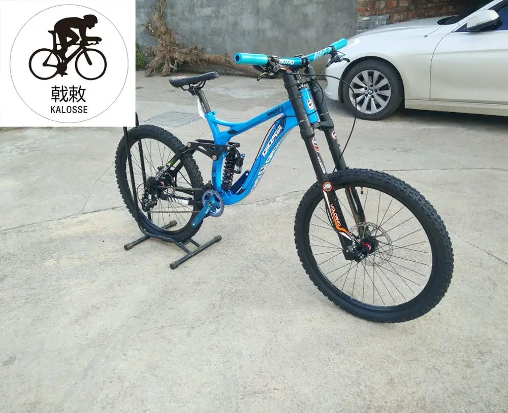 Kalosse DH/AM 190 мм гидравлические тормоза для дорожного велосипеда 24 скорости DH bike 26*2 35