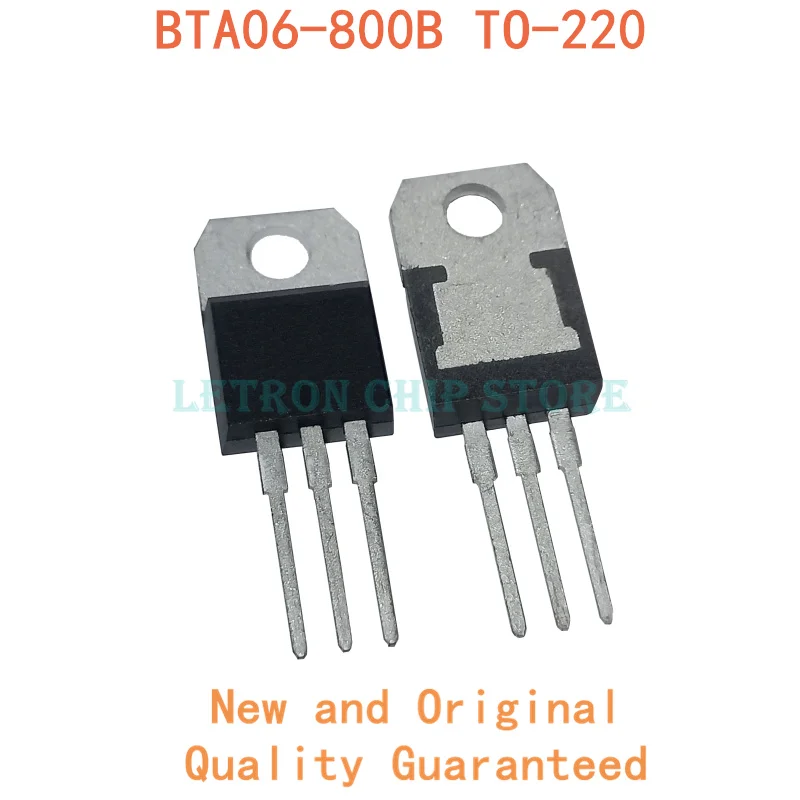 

10PCS BTA06-800B BTA06-800C TO-220 BTA06-800 TO220 BTA06 800B 800C new and original IC Chipset