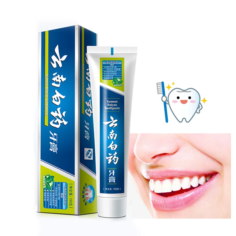 Зубная паста Yunnan Baiyao антигингивитит натуральная 150 г китайские травяные