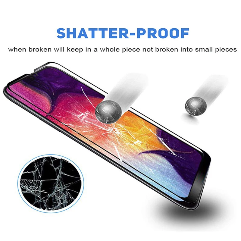 3D Tempered Glass For Samsung Galaxy A50 A40 A30 a70 a20 a20E a10 Screen Protector on Sumsung Galax A 50 40 30 Protective glas | Мобильные