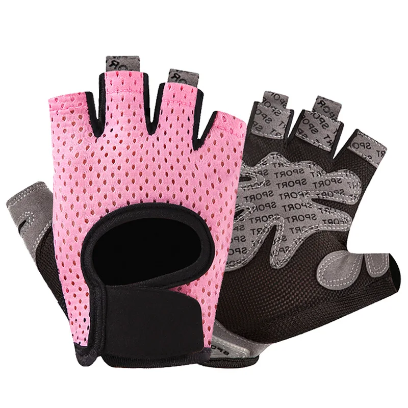 Защитные перчатки для тренировок женские йоги мужские спортзала Нескользящие