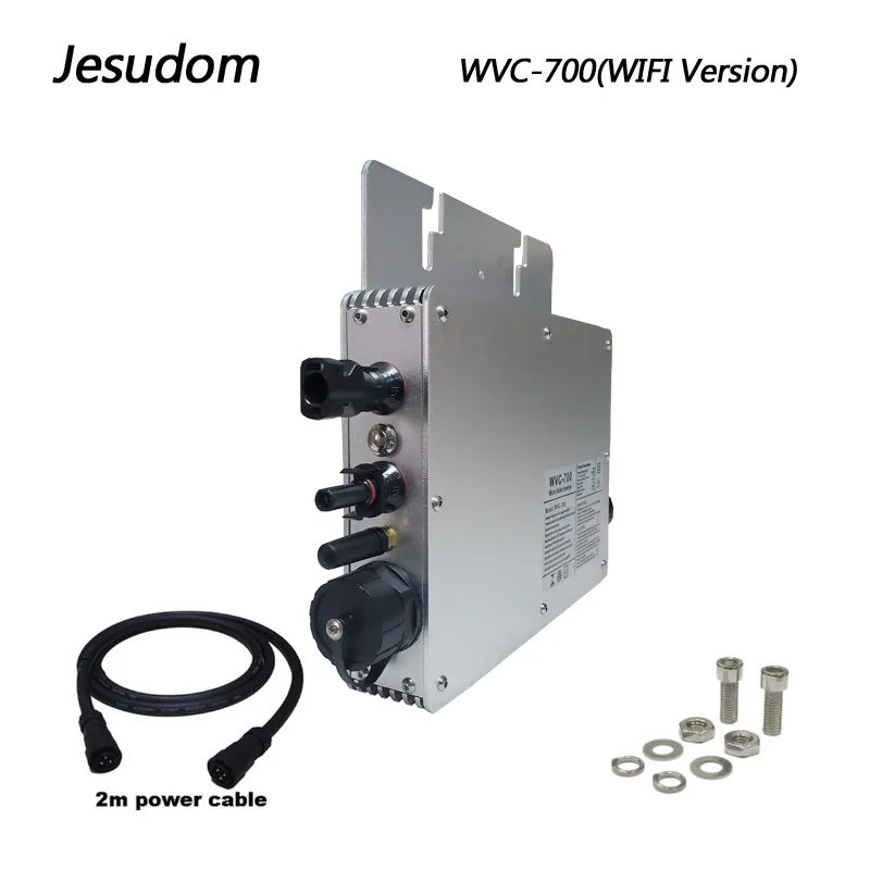 Wi-Fi 700 Вт Солнечный чистый синусоидальный инвертор вход DC22V-50V к AC110V220V 50HZ60HZ