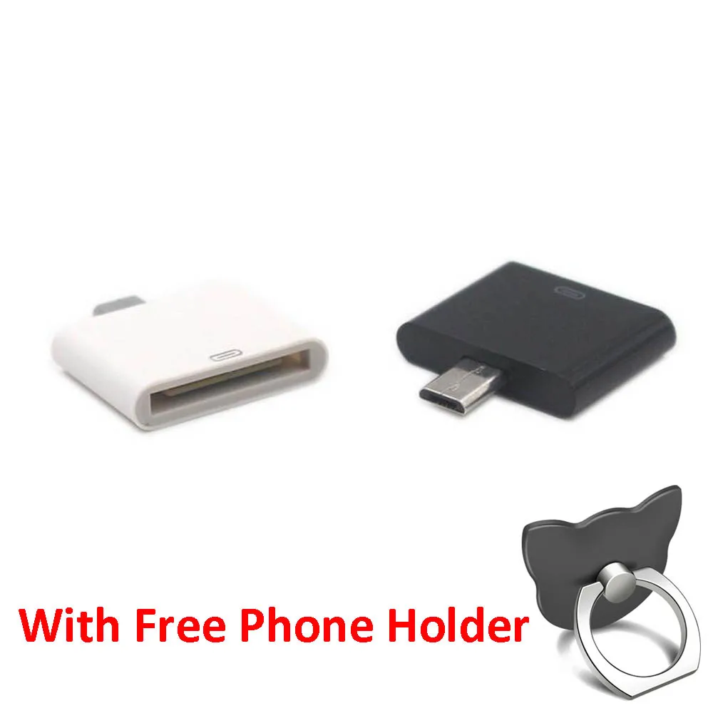 Адаптер мобильного телефона для iphone 30 pin до 8 pin/Micro USB Женский до 30 Pin зарядный адаптер конвертер кабель зарядное устройство адаптер