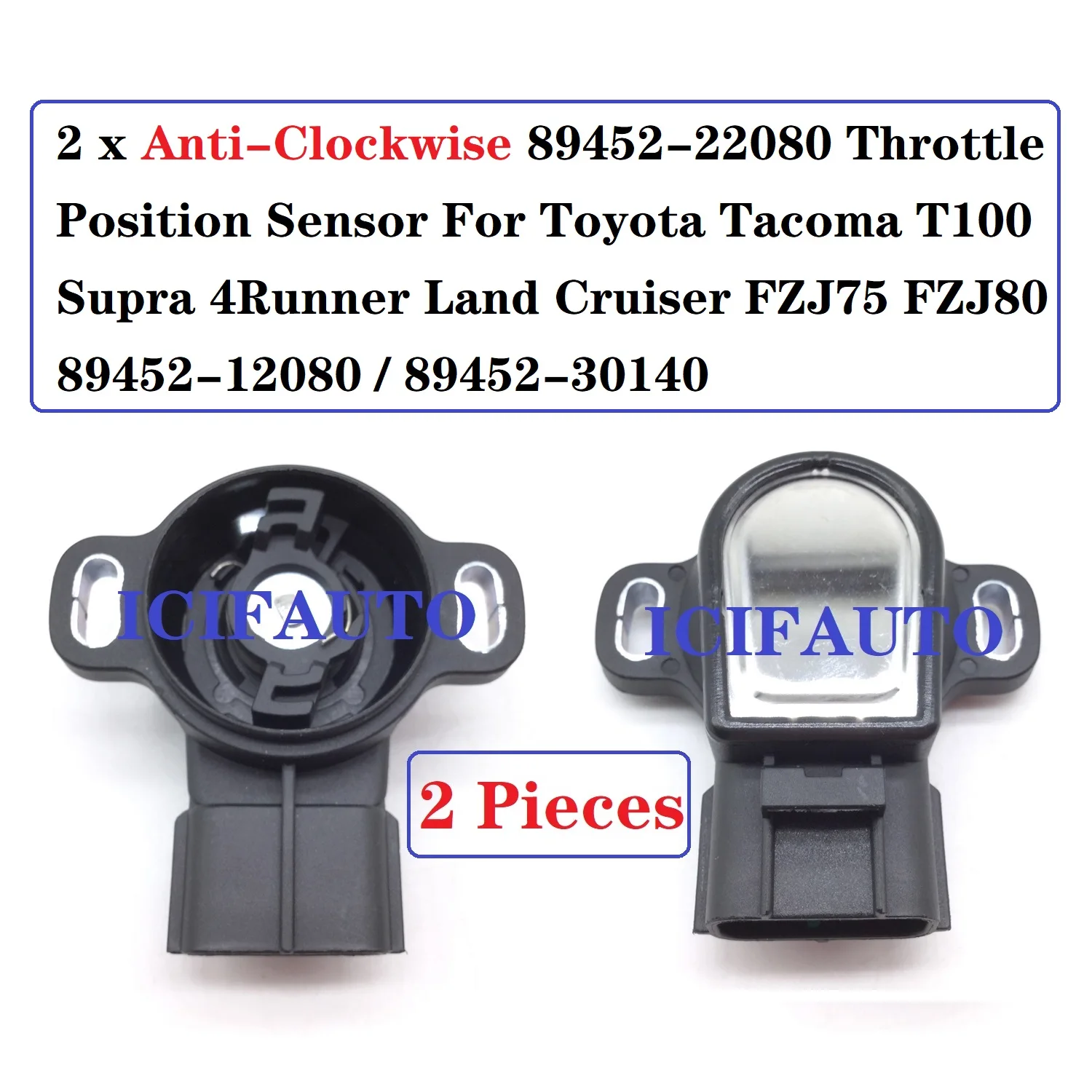 

89452-22080 New Tps Throttle Position Sensor 89452-30140 For Toyota Mark Celsior Crown Progress Lexus LS400 3.0 3.4 4.0 4.3 4.7L