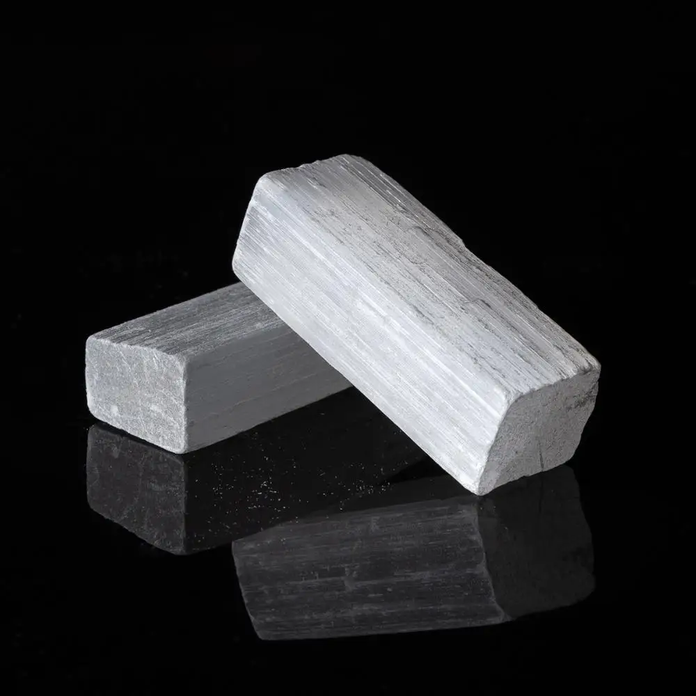 5 шт. натуральные палочки селенита лечебный камень минеральный образец точечный