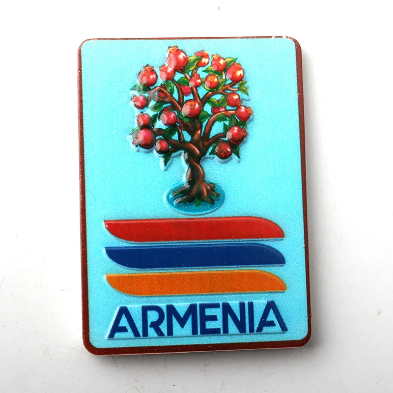 Armenia 3D смолы путешествия сувениры творческий холодильник магнитные наклейки