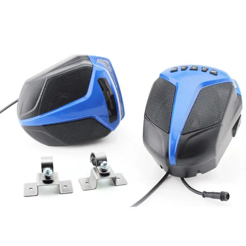 Универсальная 12 В Колонка для мотоцикла Bluetooth 4,0 очень громкая Колонка водонепроницаемый сабвуфер мотоцикл аудио модифицированные аксессуары