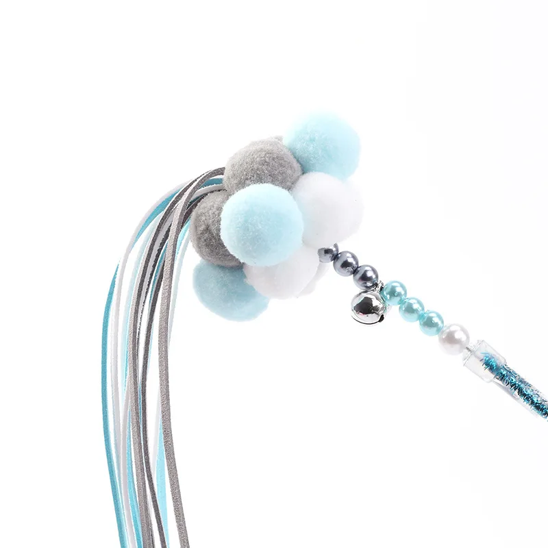 

Игрушка для домашних животных, Сказочная палочка с кисточкой, игрушка для кошек с колокольчиком, товары для домашних животных, игрушка-Драз...