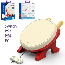 Dobe TV Kinect Gaming Drum For NS Joy-Con video game Taiko Drum For PS3 PS4 PC Nintend Switch NX NS Console game accessories