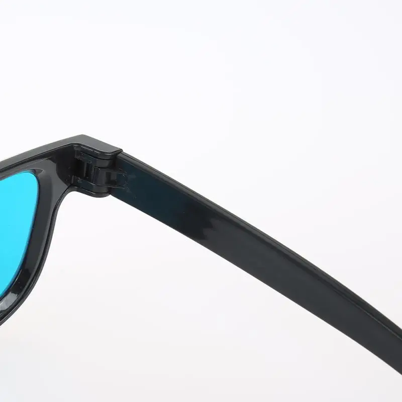 Новые красные синие 3D очки черная оправа для объемного анеглифа ТВ фильмов DVD игр