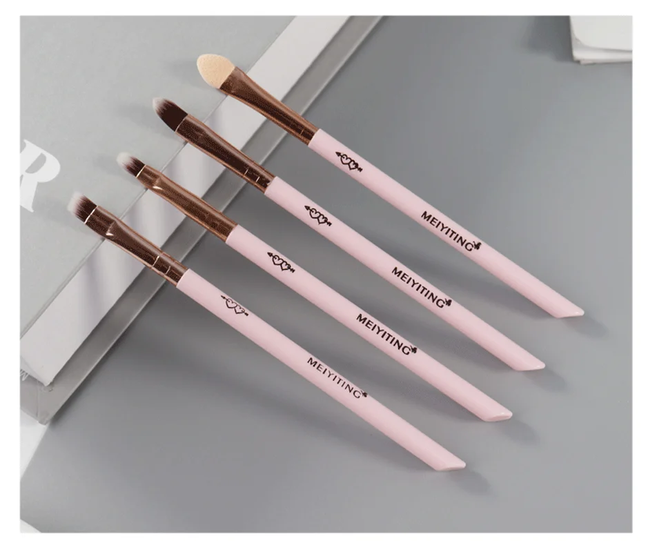 5 шт. мягкий набор комплекты кисточек для макияжа хайлайтер глаз косметическая