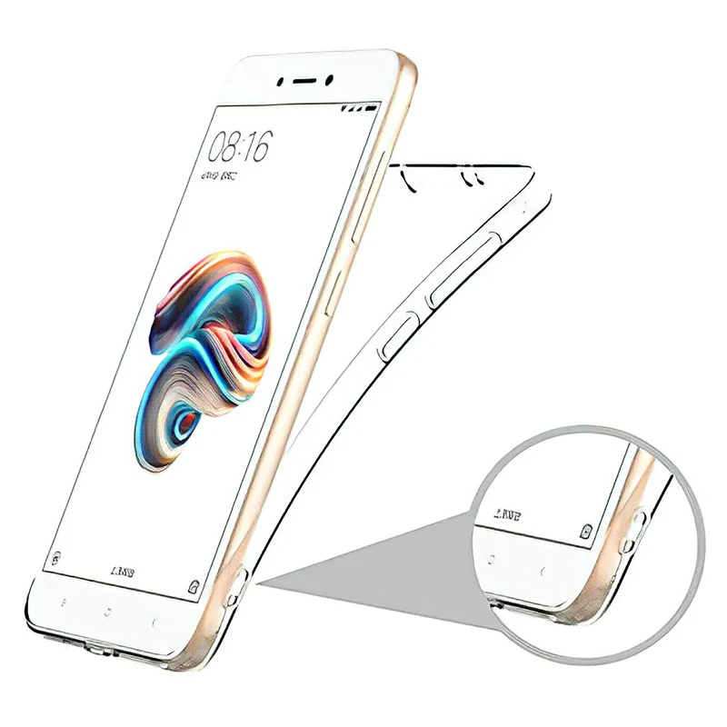 Новое поступление мягкий прозрачный чехол для телефона Xiaomi Redmi Y1/Y1 Lite RedmiY1 Y1Lite