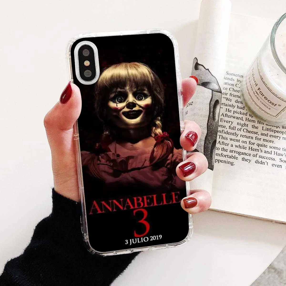 Прочный силиконовый чехол для телефона Annabelle фильмы фильма фильмов Huawei Mate Honor 4C 5C