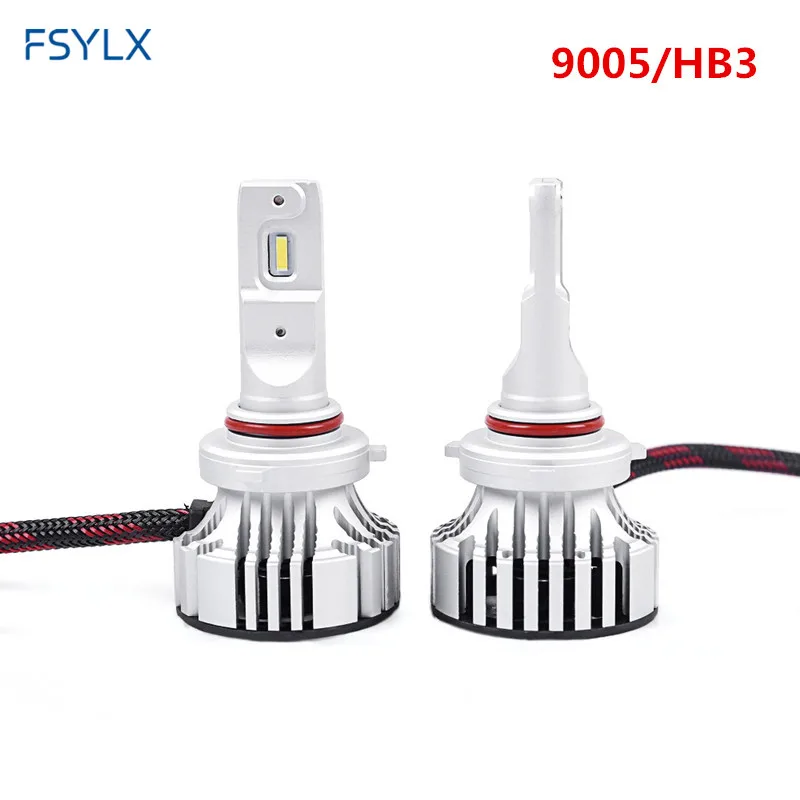 FSYLX F2 H7 H8 H9 H10 H11 H16 5202 9005 9006 H4 Автомобильный светодиодный фар H7 светодиодный Противотуманные фары высокоскоростная круглая камера вентилятор H11 светодиодный фары лампы