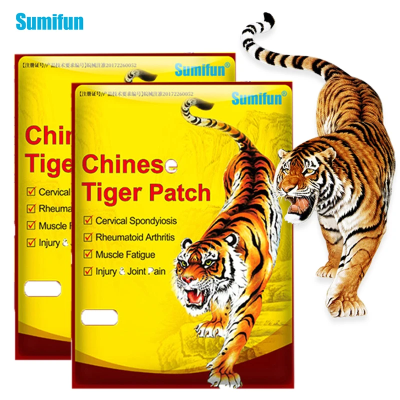 

16/24/48/64pc Sumifun Tiger Balm Pain Patch Muscle Back Herbal Medical Plaster Joint Pain Patch Killer Body Back Relax Stickers
