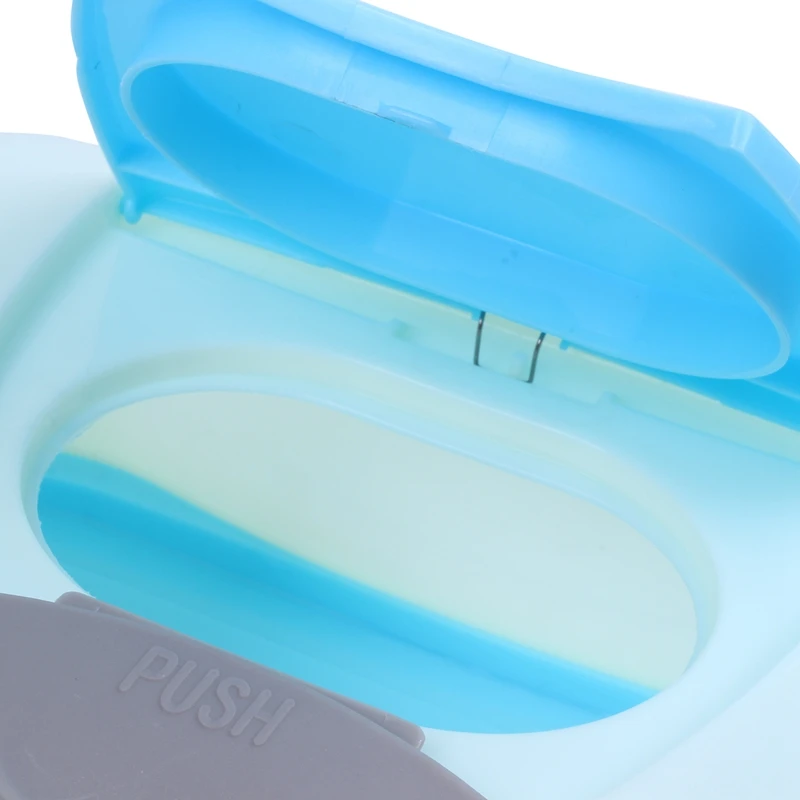 Wet Tissue Box Plastic Automatic Case Real Baby Wipes Press Pop-Up Design Home Holder Accessories |