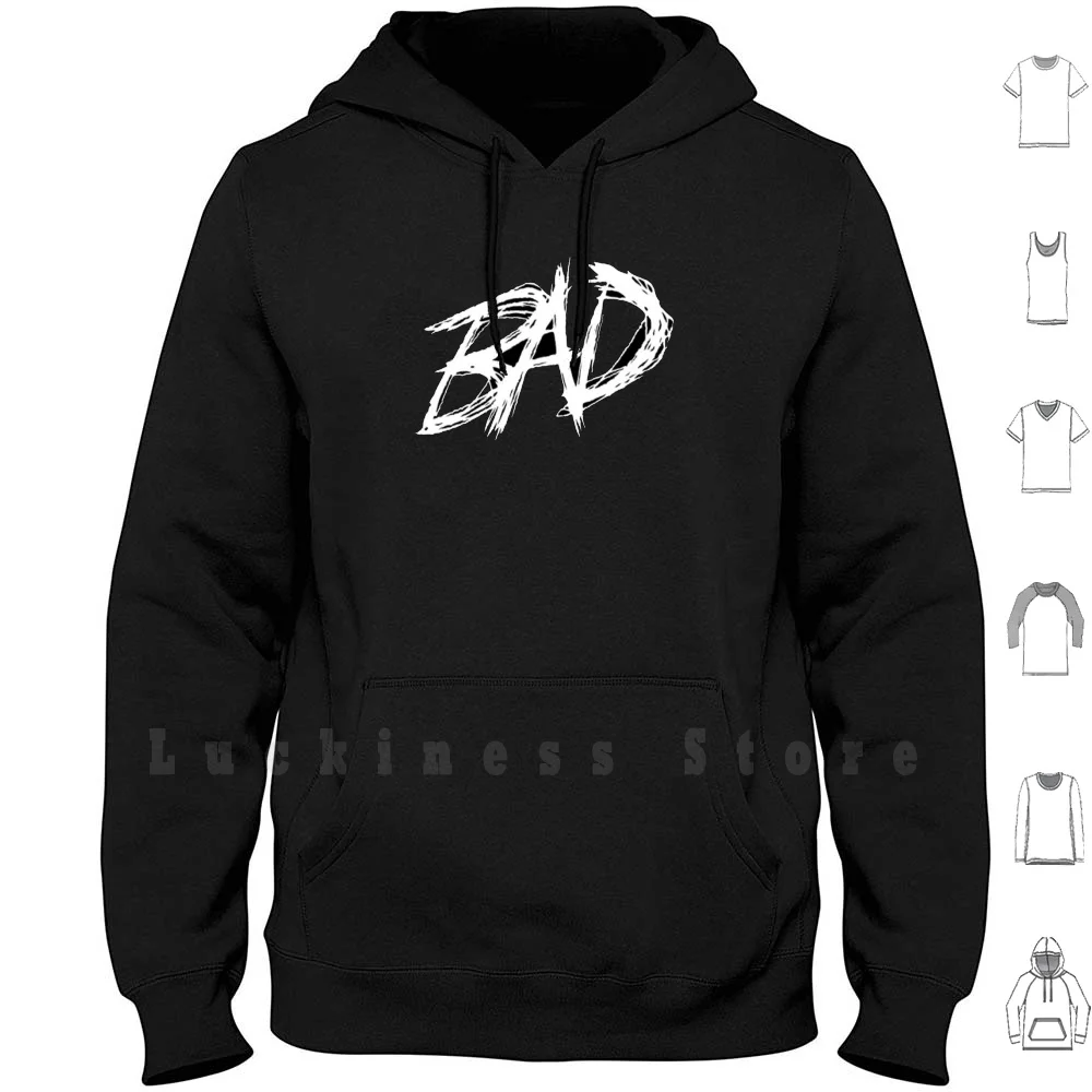 

Xxxtentacion плохо! Толстовки с длинным рукавом Xxxtentacion Bad Skins альбом 17 рэп хип-хоп подавленная депрессия грустный